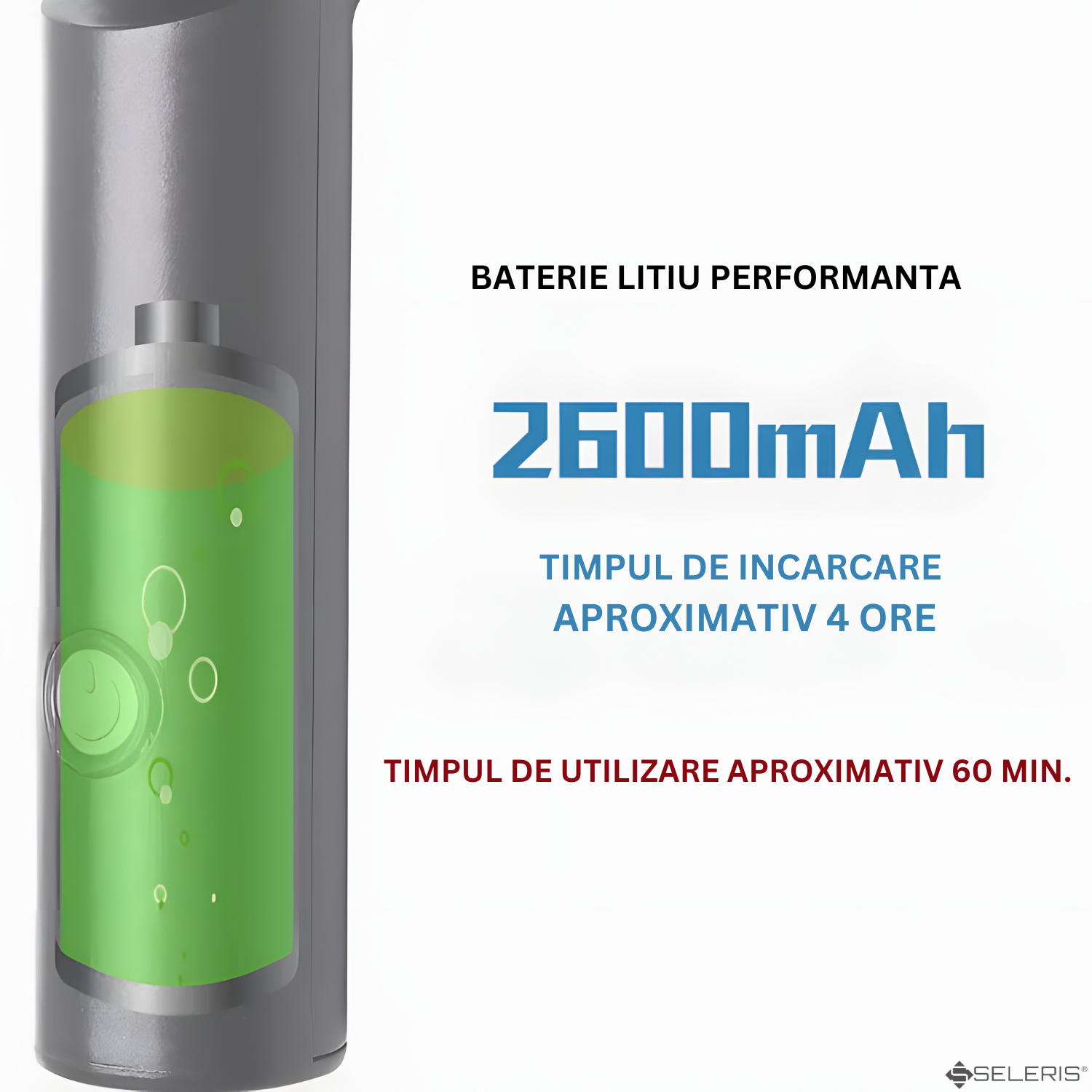 Acumulator de 2600mAh